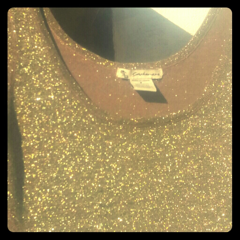 Gold dress